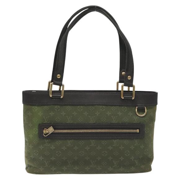 LOUIS VUITTON Monogram Mini Lucille PM Hand Bag Tst Khaki M92682 - Picture 13 of 16